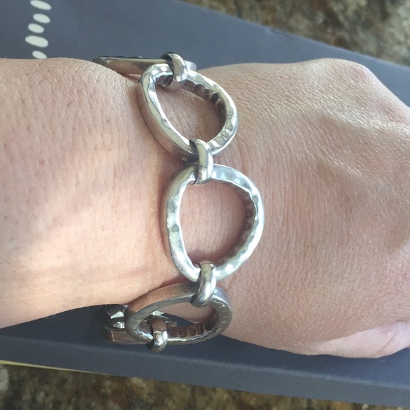 Silpada “Silver Rush” Bracelet Sterling Silver 濾 - Picture 5 of 7